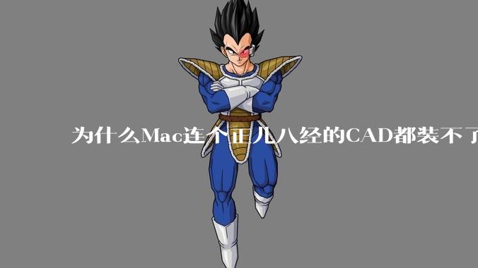 为什么Mac连个正儿八经的CAD都装不了还敢打着生产力的旗号？
