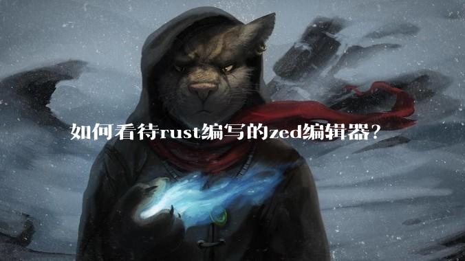 如何看待rust编写的zed编辑器？